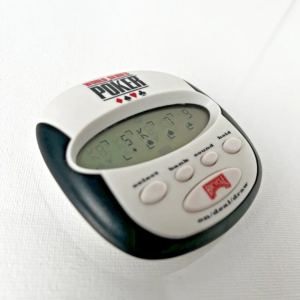 World Series of Poker Electronic‎ Handheld Game WSOP Bicycle Tested Working